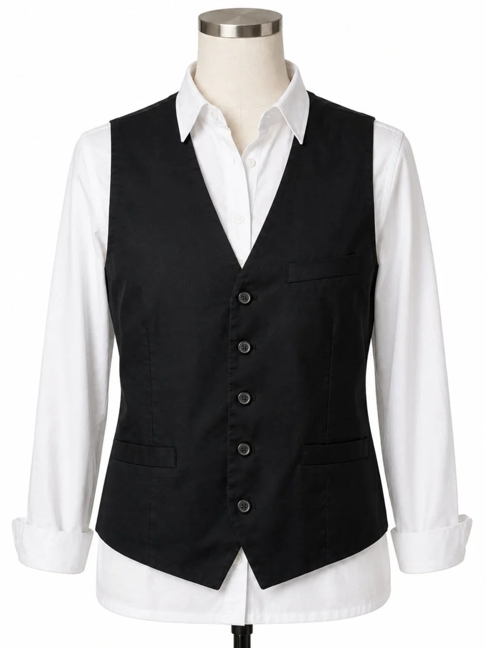 INC International Concepts Men's Slim-Fit Suit Vest Black Size Medium